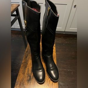 Tommy Hilfiger knee height boots.